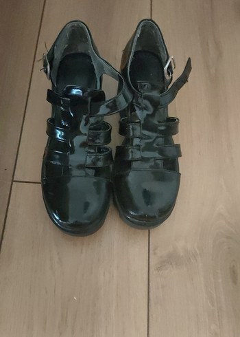 Diger Siyah Platform Topuklu Kadın Ayakkabısı - Görsel 2