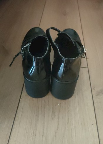 Diger Siyah Platform Topuklu Kadın Ayakkabısı - Görsel 4