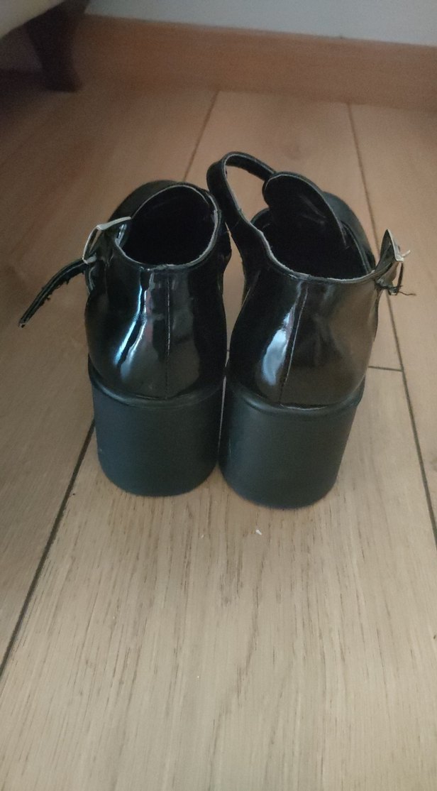 Diger Siyah Platform Topuklu Kadın Ayakkabısı - Görsel 5