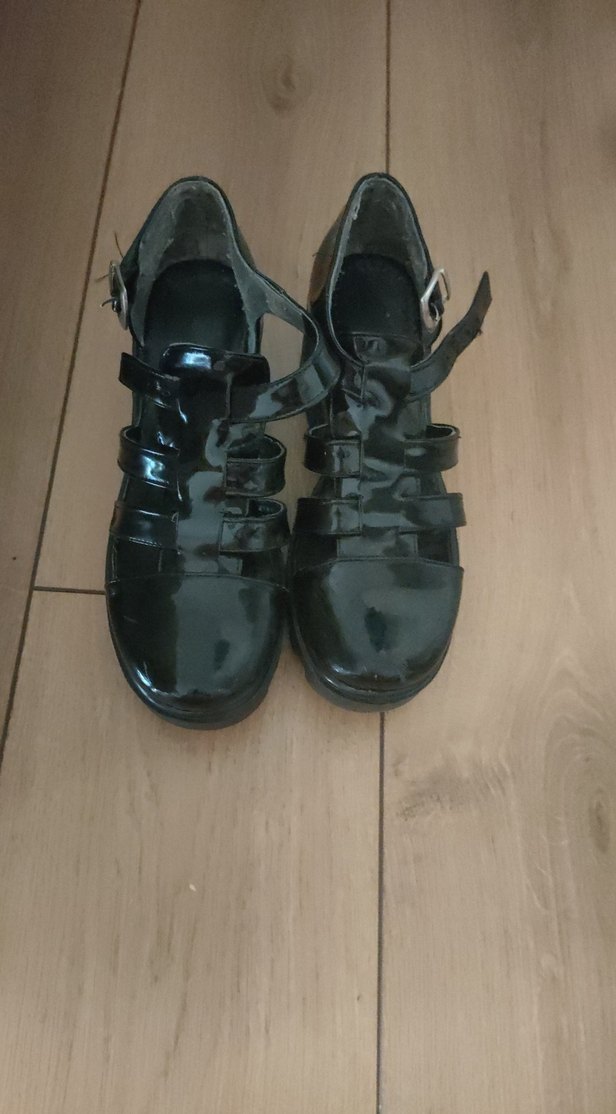 Diger Siyah Platform Topuklu Kadın Ayakkabısı - Görsel 2