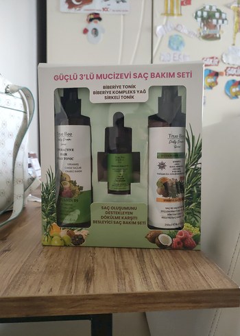 Güçlü 3'lü Mucizevi Saç Bakım Seti - Görsel 2