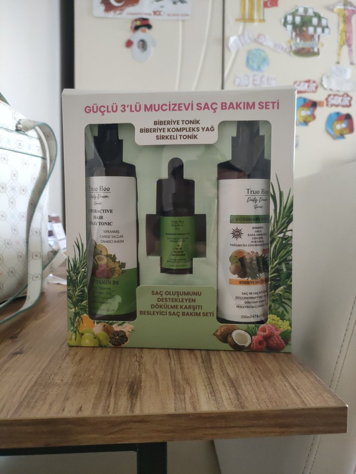 Güçlü 3'lü Mucizevi Saç Bakım Seti - Görsel 2