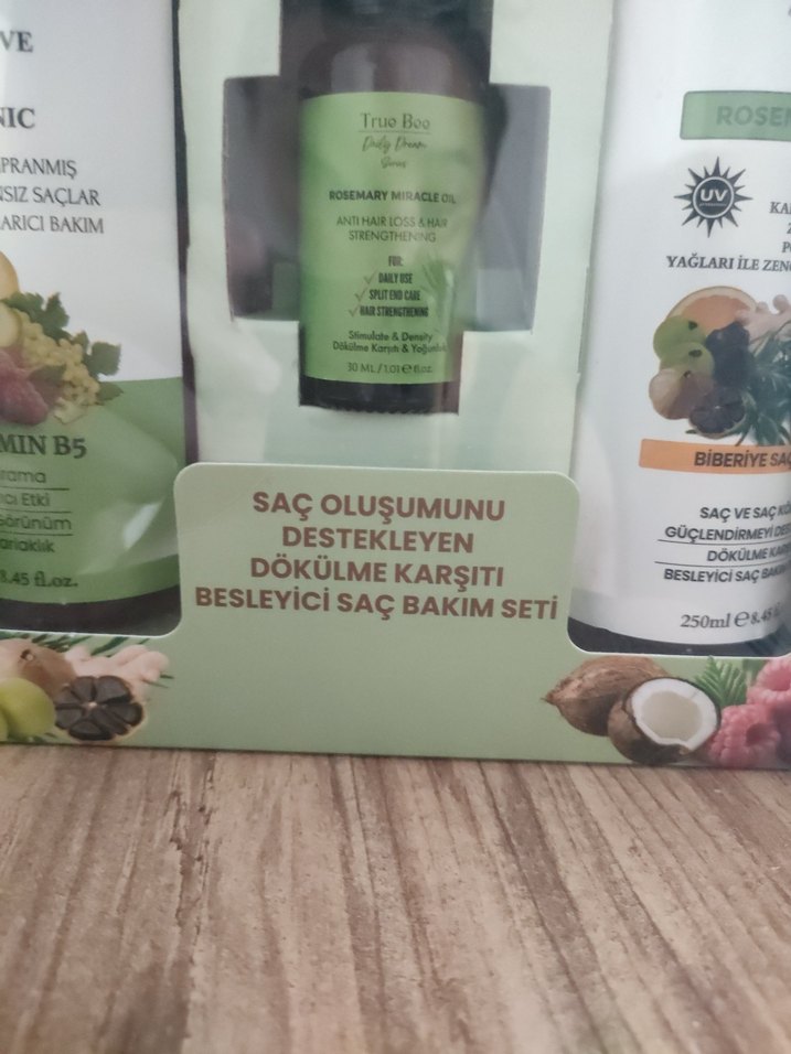 Güçlü 3'lü Mucizevi Saç Bakım Seti - Görsel 4