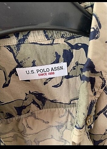 U.S Polo Assn. Orjinal uspa erkek çocuk ince gömlek 