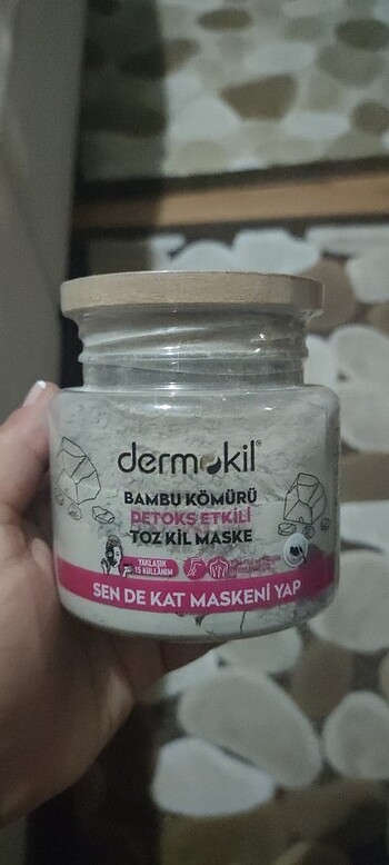 Dermokil marka bambu kömürü etkili toz maske 