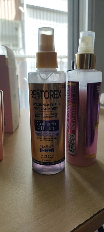 Restorex marka saç uzatan sıvı saç spreyleri  - Görsel 4