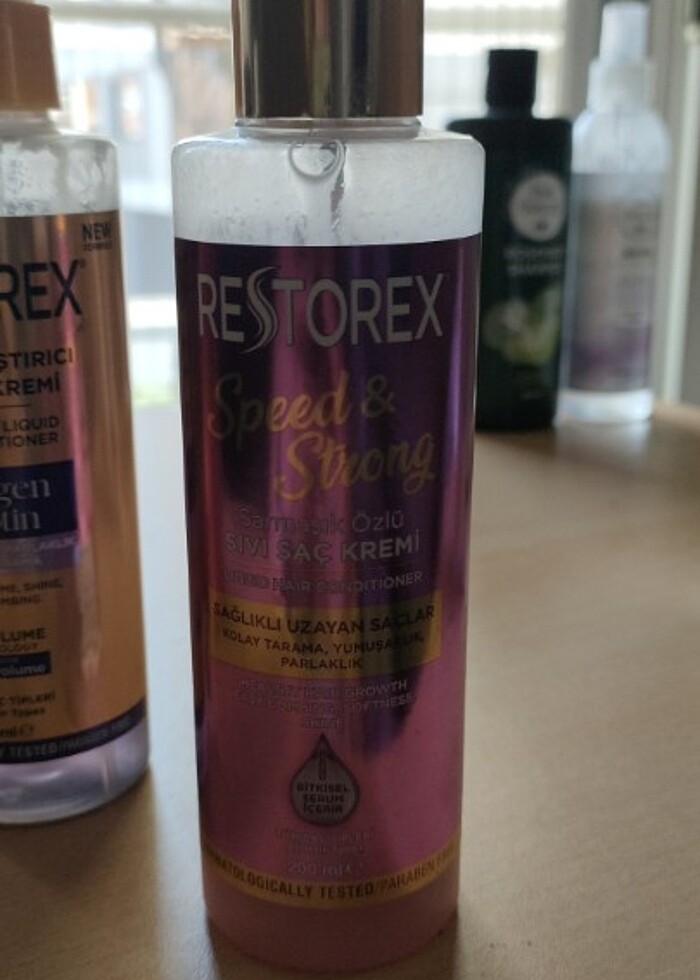 Restorex marka saç uzatan sıvı saç spreyleri  - Görsel 5
