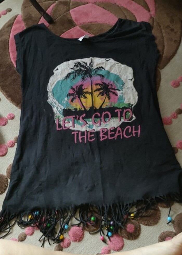 Kadın yazlık mayo bikini ustune giyilecek uzun plaj elbise - Görsel 2