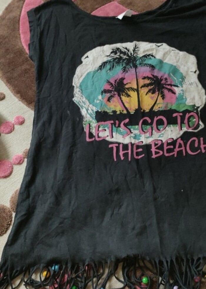 Kadın yazlık mayo bikini ustune giyilecek uzun plaj elbise - Görsel 3