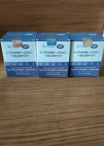 Collagen Life C Vitamini+Çinko+Selenyum Takviyesi - Görsel 2