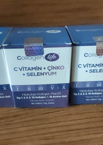 Collagen Life C Vitamini+Çinko+Selenyum Takviyesi - Görsel 7