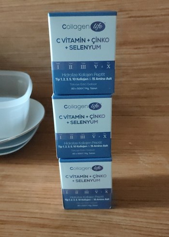 Collagen Life C Vitamini+Çinko+Selenyum Takviyesi - Görsel 14