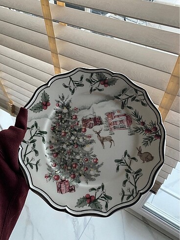 Hm Home yılbaşı tabağı