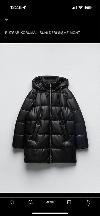 Zara deri mont