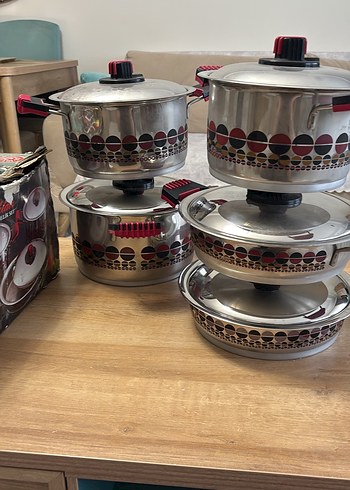 Aryıldız çelik tencere takımı - Görsel 3