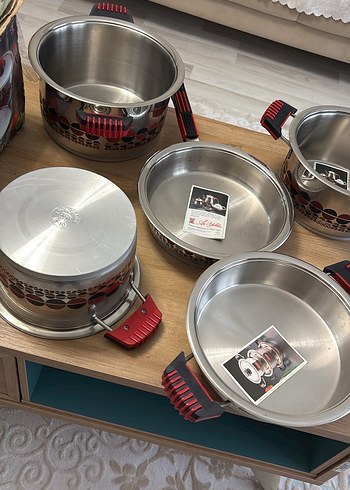 Aryıldız çelik tencere takımı - Görsel 8