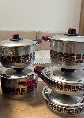 Aryıldız çelik tencere takımı - Görsel 2