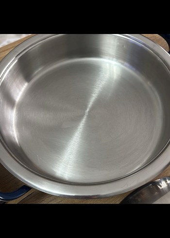 Parlak Mavi Tencere ve Tava Seti - Görsel 2