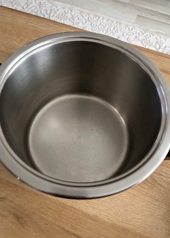 Yeşil Detaylı Gri Tencere amc tencere - Görsel 3