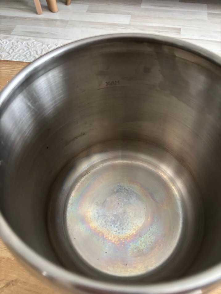 Parlak Gri Düdüklü Tencere alman malı - Görsel 4