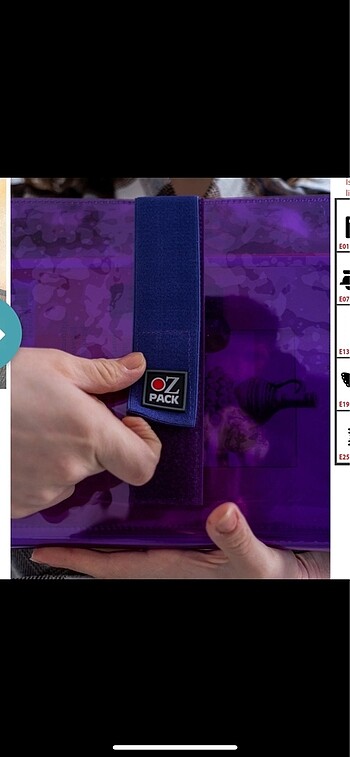Diğer Ozpack Neon Mor Tablet, Kitap, Evrak Çantası