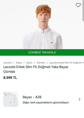 LACOSTE Siyah Erkek Uzun Kollu Gömlek - Görsel 8