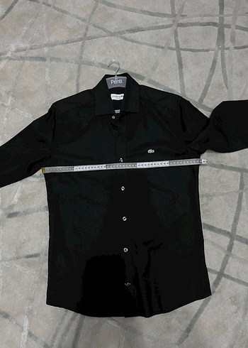 LACOSTE Siyah Erkek Uzun Kollu Gömlek - Görsel 5
