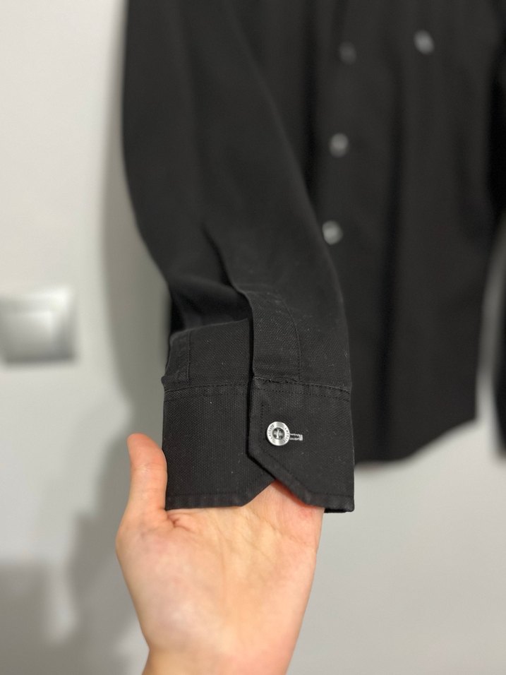 LACOSTE Siyah Erkek Uzun Kollu Gömlek - Görsel 2