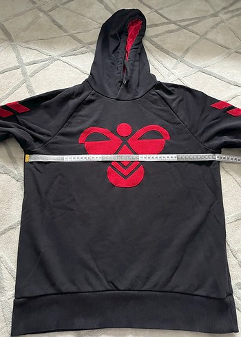 Kapüşonlu Siyah Sweatshirt - Görsel 4