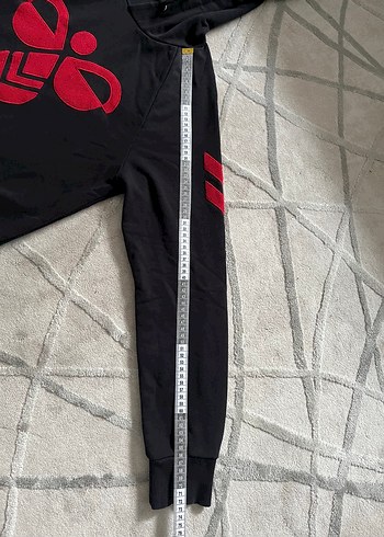 Kapüşonlu Siyah Sweatshirt - Görsel 6