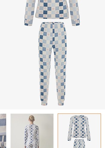 Penti Çok Renkli 2XL Kadın Pijama Takımı - Görsel 2