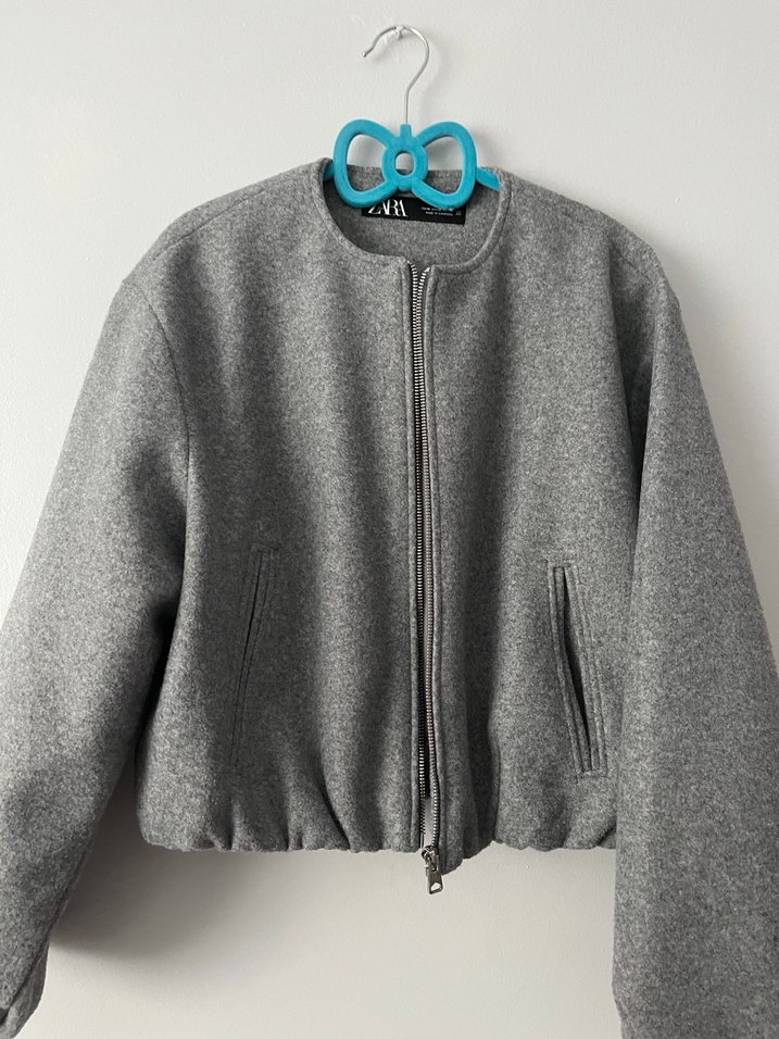 Zara viral bomber ceket - Görsel 4