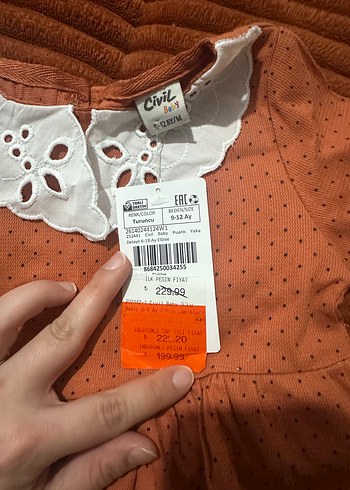 CİVİL KIZ BEBEK ELBİSE - Görsel 5