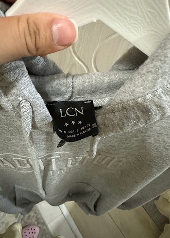 Diğer Gri Kapüşonlu Sweatshirt, Rahat Kesim, Baskılı