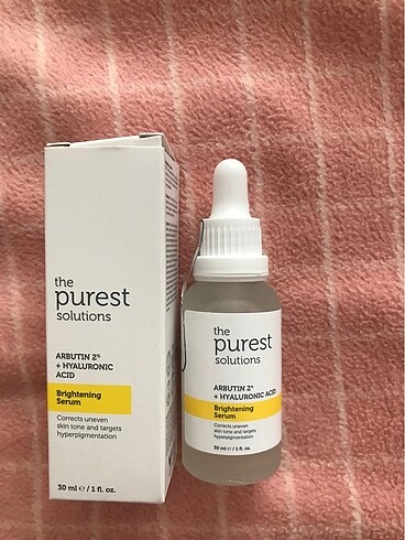 THE PUREST SOLUTİONS ARBUTİN