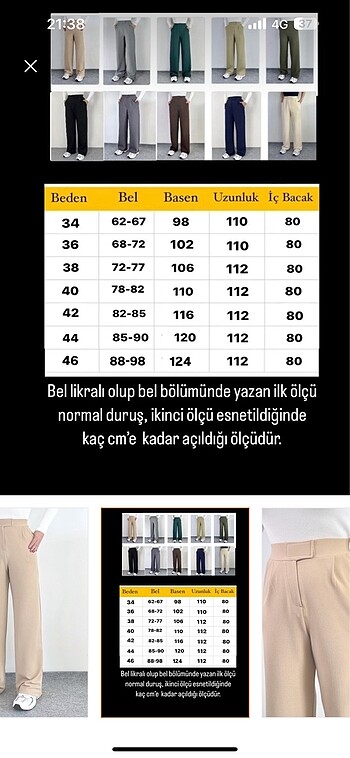 Diğer RİTİNCE LİCRALI KADIN PANTOLON