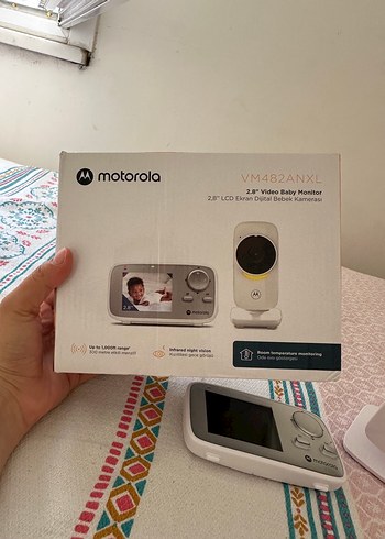 Motorola VM482 Axnl LCD Ekran Bebek Kamerası - Görsel 5