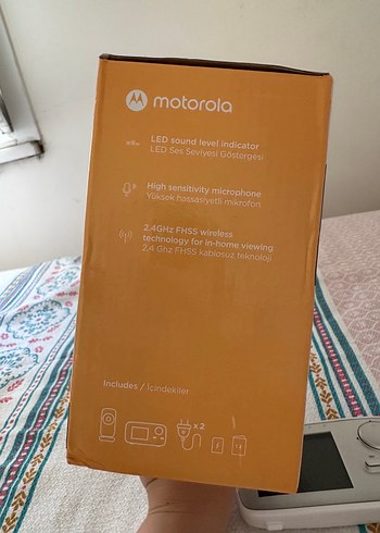 Motorola VM482 Axnl LCD Ekran Bebek Kamerası - Görsel 8