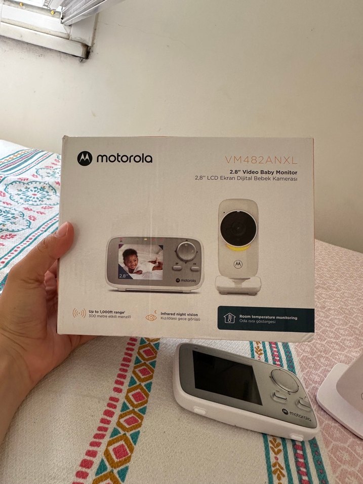 Motorola VM482 Axnl LCD Ekran Bebek Kamerası - Görsel 5