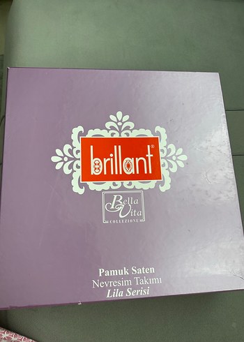 Brillant Pamuk Saten Serisi Nevresim Takımı