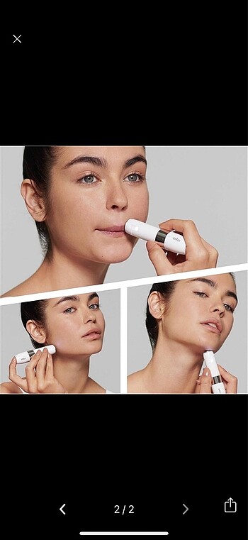 Braun braun face mini yüz için tüy alma aleti
