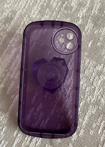 Mor Pul Detaylı Gotik Telefon Kılıfı iPhone 11 - Görsel 3