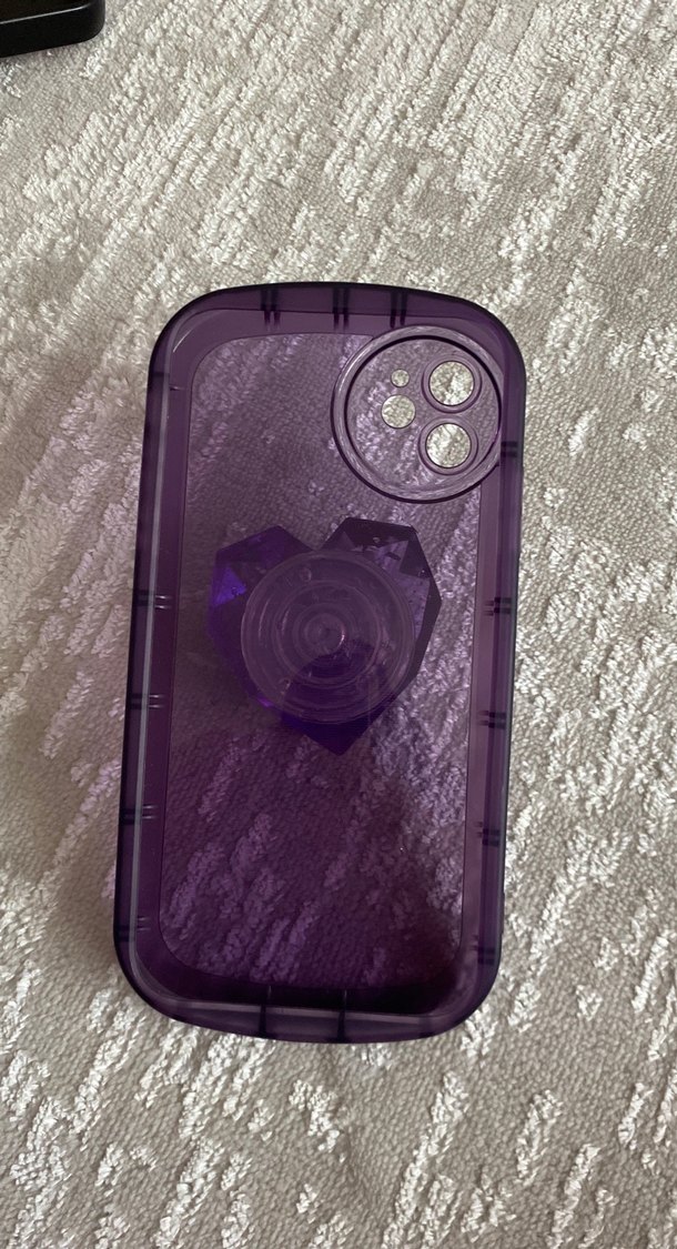 Mor Pul Detaylı Gotik Telefon Kılıfı iPhone 11 - Görsel 3