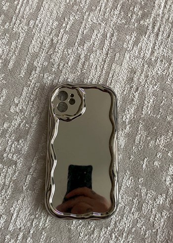 Parlak Gri Telefon Kılıfı - Görsel 3