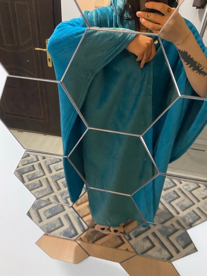 Catalonia blanket hoodie - Görsel 2