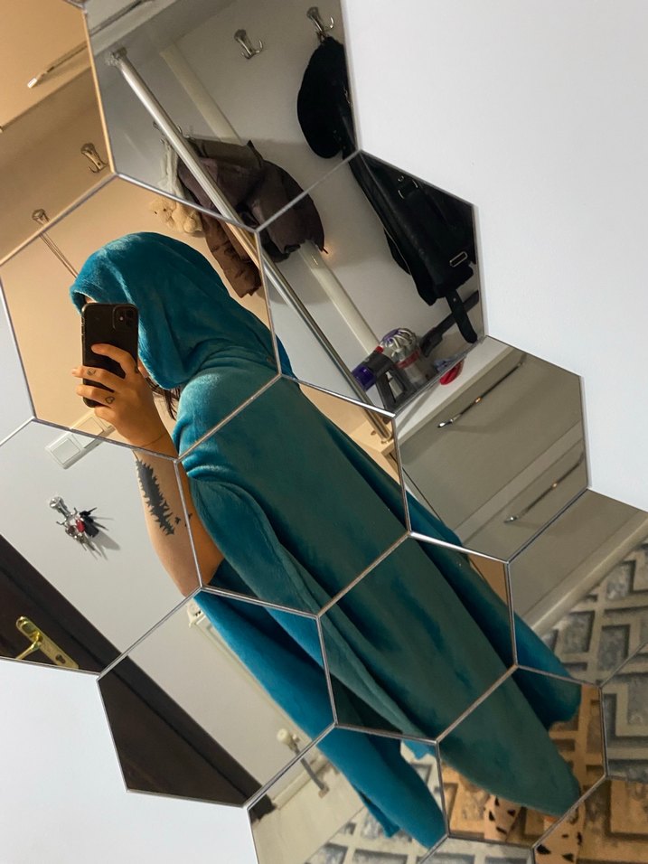 Catalonia blanket hoodie - Görsel 3