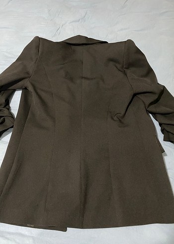 Siyah Denim Kadın Blazer Ceket - Görsel 6