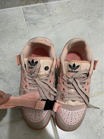 37 Beden pembe Renk Adidas Forum Low Bad Bunny Pink Easter Egg
