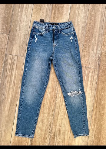 Mavi Rahat Kesim Kadın Denim Pantolon