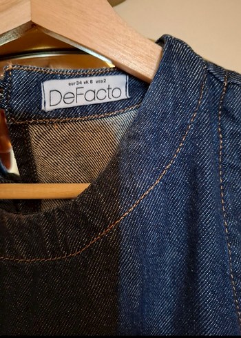 Kadın Kot Mini Elbise - Görsel 3